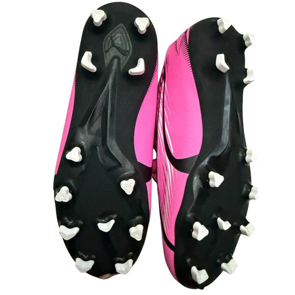 Puma Yout Ultra Play FG/AG Soccer Cleats Pink 4.5 US D Width Lightweight Durable - Picture 4 of 14